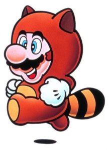 Mario in a suit