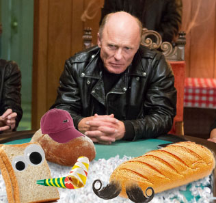 Ed Harris and bread family