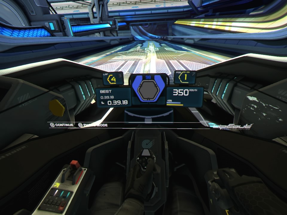 Wipeout Omega Cockpit