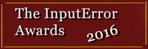 InputError awards 2016
