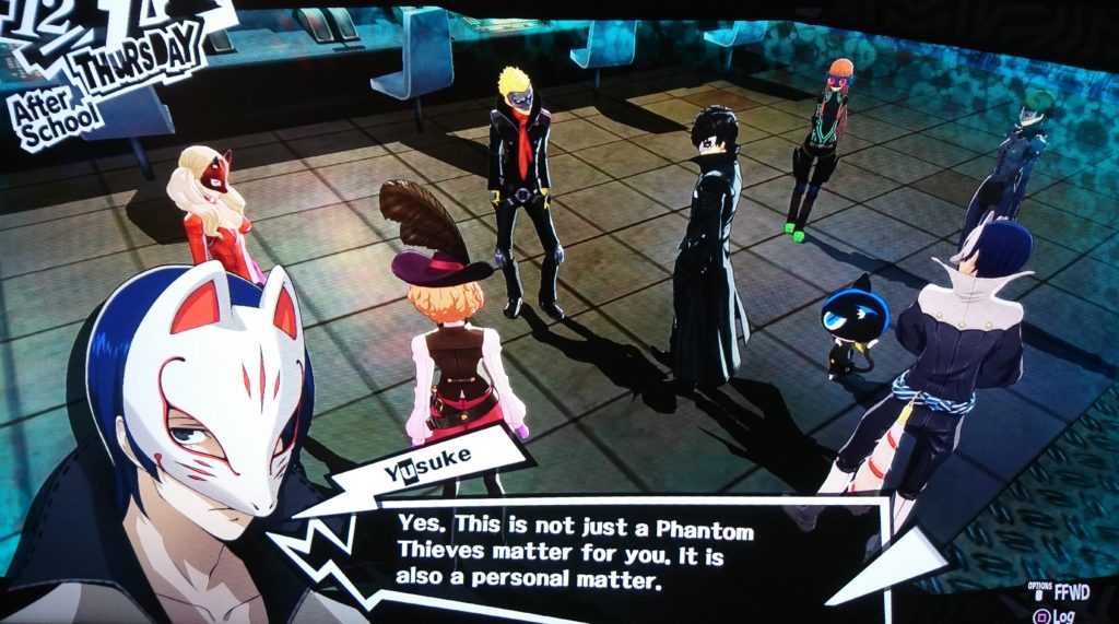 Persona 5 dialogue